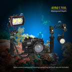Sea Frogs SL-21 3500 Lumen 40m/130ft Waterproof Video Light For Diving Photo, SL-21