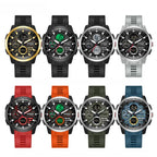 SANDA 3379 Sport Waterproof Alarm Clock Reminder Electronic Watch
