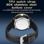 SANDA 3379 Sport Waterproof Alarm Clock Reminder Electronic Watch