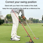 Golf Flat Swing Practice Angle Adjustment Corrector, PGM JZQ037