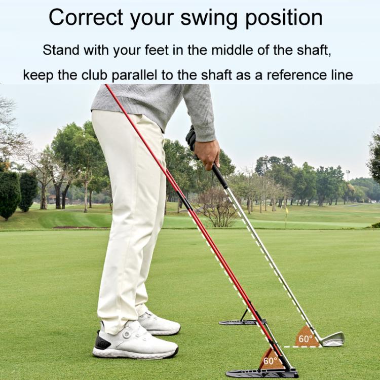 Golf Flat Swing Practice Angle Adjustment Corrector, PGM JZQ037