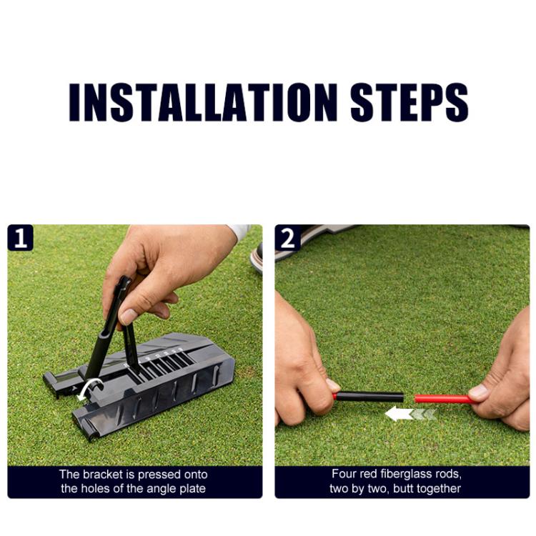 Golf Flat Swing Practice Angle Adjustment Corrector, PGM JZQ037