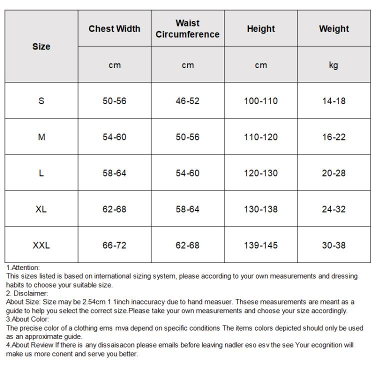 DIVE & SAIL 2.5MM Children Thickened Warm One-Piece Long Sleeve Wetsuit Anti-Cold Snorkeling Surf Suit, S, M, L, XL, XXL
