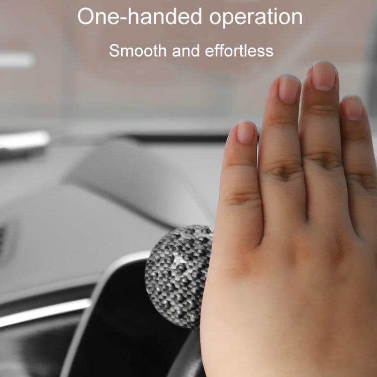 Car Steering Wheel Booster Non-Slip One-Handed Turning Assistant Ball, Mahogany-Massage Model, Black-Massage Model, Carbon Fiber Pattern-Massage Model