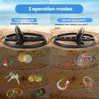Goint MD-6010 Handheld Metal Detector High Sensitivity Underground Gold Detector Outdoor Treasure Hunter, MD-6010