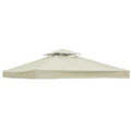 3x3m  Garden Gazebo Top Cover Canopy Replacement Top Patio Roof Awning for Outdoor Terrace, Garden Tent, Pergola