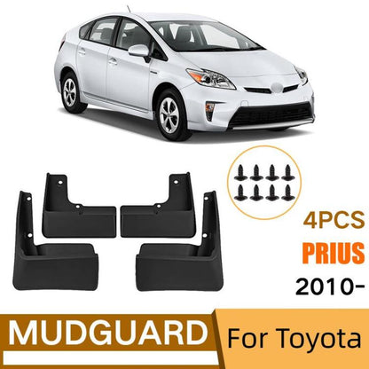 For 2010-2015 Toyota Prius Car Tire Soft Rubber Mudguard