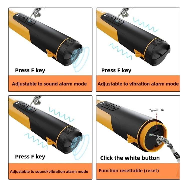 Goint IP960 Handheld 3 In 1 Metal Detector Outdoor Treasure Hunting Pulse Waterproof Rechargeable Gold Detector, IP960