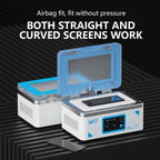 Cell Phone Repair Curved Screen Pressing Machine Flat Panel LCD Screen Vacuum Laminating Machine, EU Plug, MaAnt SU7