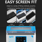 Cell Phone Repair Curved Screen Pressing Machine Flat Panel LCD Screen Vacuum Laminating Machine, EU Plug, MaAnt SU7