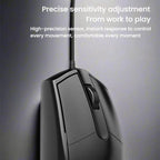Chasing Leopard 316 1.5m Office Home Wired USB Optical Computer Mouse, 316