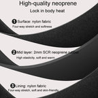 DIVE & SAIL 2.5MM Kids Short Sleeve One-Piece Warm Wetsuit Youth Snorkeling And Surfing Shorts, 8, 10, 12, 14, 16