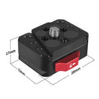 V-Mount Quick Release Plate Quick Release Kit Sports Camera Mount