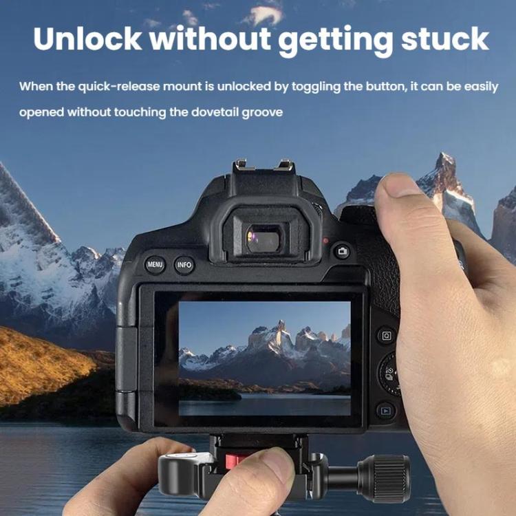 V-Mount Quick Release Plate Quick Release Kit Sports Camera Mount