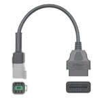 6 Pin OBD Cable For CAN-AM MOTO ATV UTV All-Terrain Vehicle