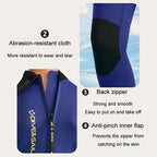 DIVE & SAIL 2.5MM Kids Short Sleeve Warm One-Piece Wetsuit Youth Snorkeling And Surfing Pants, 8, 10, 12, 14, 16