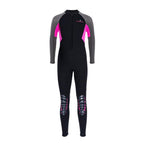DIVE & SAIL 2.5MM Kids One-Piece Warm Swimsuit Youth Long Sleeve Snorkeling Surfing Suit, 8, 10, 12, 14, 16