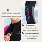 DIVE & SAIL 2.5MM Kids One-Piece Warm Swimsuit Youth Long Sleeve Snorkeling Surfing Suit, 8, 10, 12, 14, 16