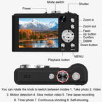 Q21 4K High Definition 16X Digital Zoom Camera 96 Megapixel Camera