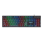 Wired Hovering Illuminated Gaming Keyboard Mouse Headset Set, GK-490