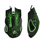 Wired Hovering Illuminated Gaming Keyboard Mouse Headset Set, GK-490
