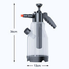 SUITU 9323F Pneumatic Car Wash Foam Sprayer Household Glass Cleaning Water Bottle, 2L