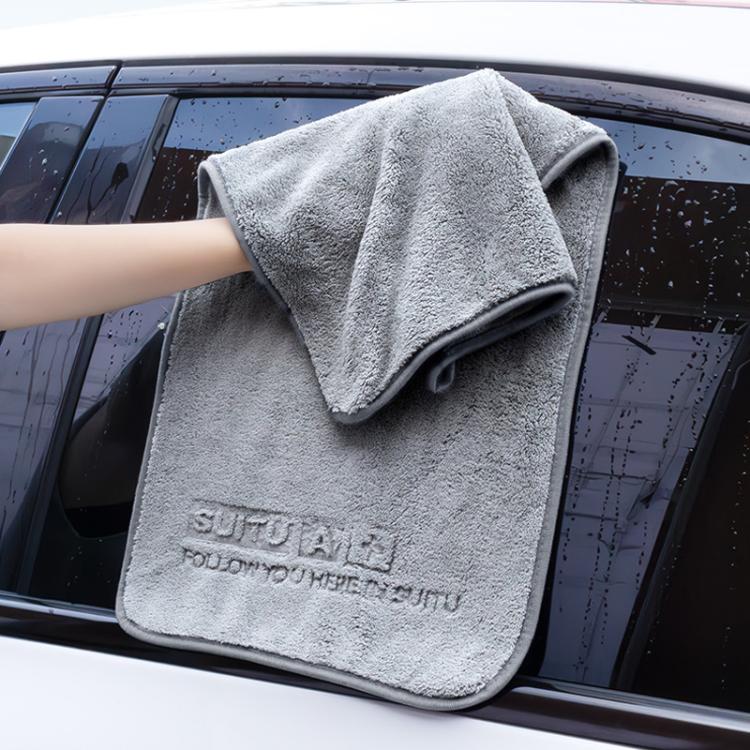 SUITU ST-9009 Double-Sided Fleece Thickened Water Absorbent Quick Drying Car Wash Towel, 30 x 30cm, 30 x 60cm, 50 x 50cm, 60 x 160cm, 60 x 180cm