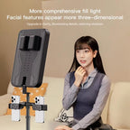 1.7m 14-Inch Suitcase Integrated Design Fill Light Foldable 3500-6000K Full-Screen Live Photography  Video Light, YY-3