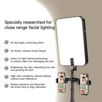 1.7m 14-Inch Suitcase Integrated Design Fill Light Foldable 3500-6000K Full-Screen Live Photography  Video Light, YY-3