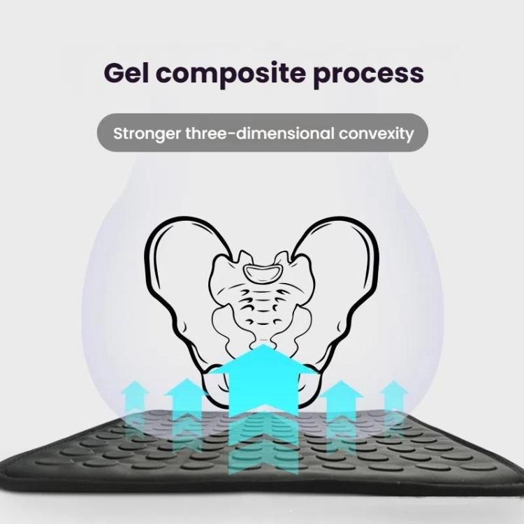 Car Office Gel Breathable Chair Cushion, 41x41x1cm