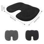 Car Gel Cooling Breathable Chair Cushion, 33.5x44x1cm