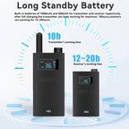 2.4G Wireless Office Conference Tour Guide Explainer One-Way One-To-Many Explainer Microphone, YWI22 Transmitter, YWI22 Receiver