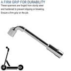 For INOKIM OXO OX Electrical Scooter 19mm L-Shaped Open-End Socket Wrench For Fixing The Motor Nut, X1665