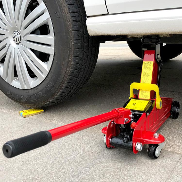 Horizontal Manual Hydraulic Car Jack For Tire Change Lifting Tool