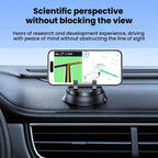 Car Navigation Stand Car Phone Holder 360 Rotating Powerful Adsorption Dashboard Multifunctional Phone Holder