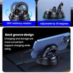 Car Navigation Stand Car Phone Holder 360 Rotating Powerful Adsorption Dashboard Multifunctional Phone Holder