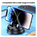 Car Navigation Stand Car Phone Holder 360 Rotating Powerful Adsorption Dashboard Multifunctional Phone Holder