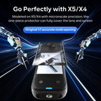 For Insta360 X5 / X4 aMagisn Tempered Glass Screen Protector Anti-Scratch 9H Hardness
