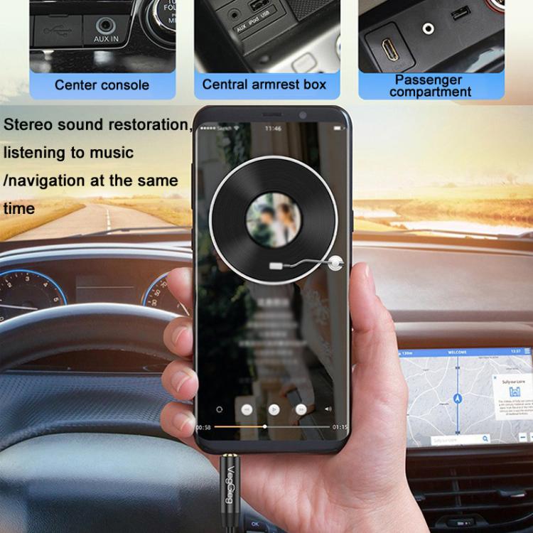 VegGieg 3.5mm Male To Male Aux Audio Cable Phone Computer Car Earphone Listening Audio Connection Cable, 1m, 2m, 3m