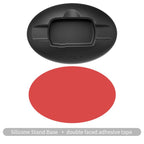 For Insta360 X5 / X4 aMagisn Silicone Base Desktop Stand Car Dashboard Holder