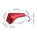 For INOKIM OXO OX Electrical Scooter LED Tail Decorative Light Safety Warning Lamp Replacement Parts, X1666