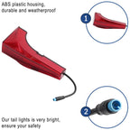 For INOKIM OXO OX Electrical Scooter LED Tail Decorative Light Safety Warning Lamp Replacement Parts, X1666