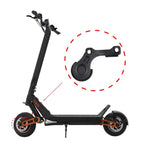 X1670 For INOKIM OX OXO Electrical Scooter Rocker Seal Cover For Plugging Motor And Wheel Shaft Holes, Front, Rear