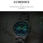 Curren Casual Steel Strap Ladies Calendar Watch