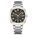 Curren Men Steel Band Calendar Business Quartz Watch