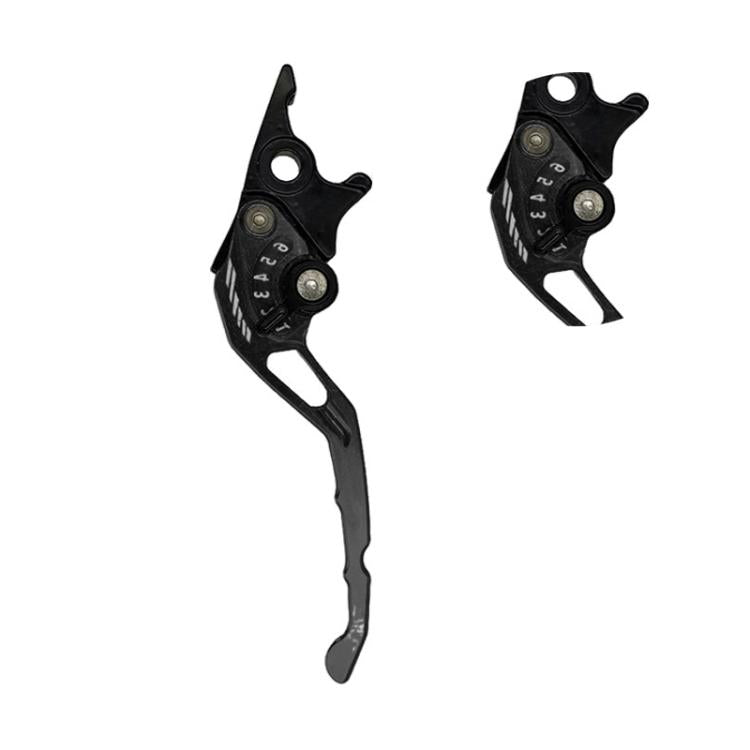 1pair TJSB-032 Aluminum Alloy Left Drum Right Disc Handle Brake Clutch Horn Handlebar Lever