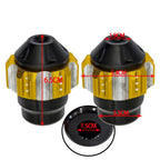 1pair QCB-011 Universal Aluminum Alloy Anti-Fall Front Fork Cup Motorcycle Wheel Protection Ball