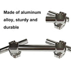 Aluminum Alloy Motorcycle Variable Diameter Handlebar Separate Faucet Handle