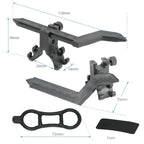 Bicycle Rim Adjustment Platform Correction Mechanical Tool, BT110A Black With Dial, BT110A Yellow With Dial, BT110B Black Without Dial, BT110B Yellow Without Dial