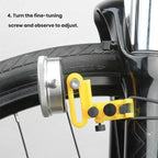 Bicycle Rim Adjustment Platform Correction Mechanical Tool, BT110A Black With Dial, BT110A Yellow With Dial, BT110B Black Without Dial, BT110B Yellow Without Dial